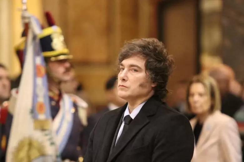 Javier Milei-Tedeum
