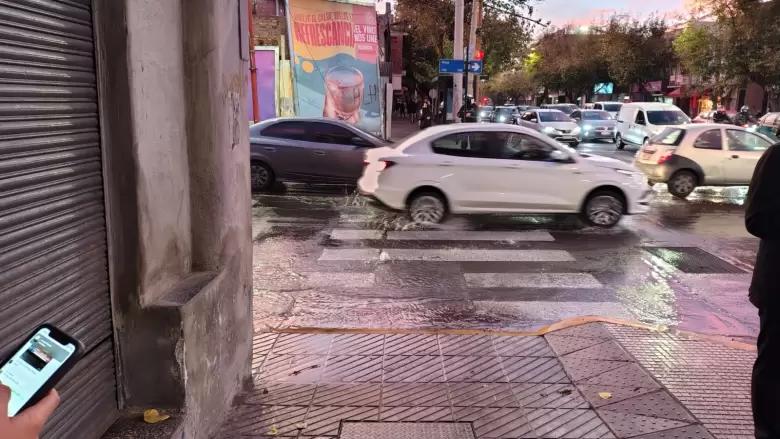 Corte de tr�nsito en Ciudad