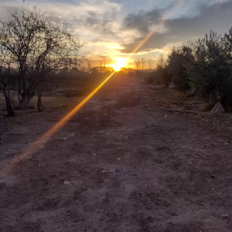 atardecer