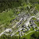 Un pueblo suizo desapareci� en segundos por una avalancha, impresionantes im�genes