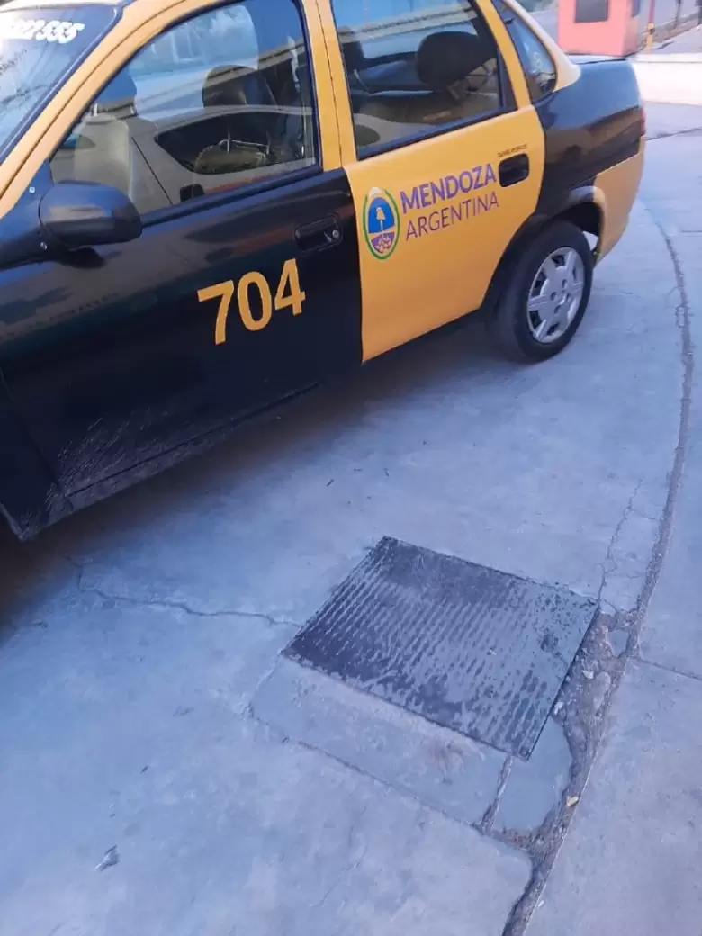 taxista apu�alado en Las Heras