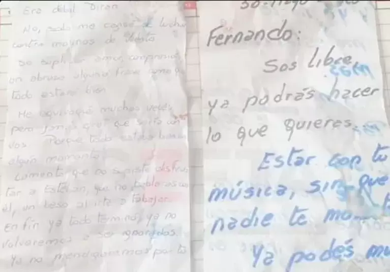 Carta (caso Florencio Varela)