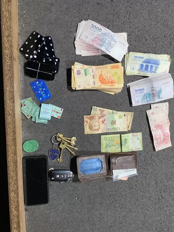 casino clandestino en Las Heras