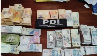 Cay� un peligroso narco en Maip�: ten�a un arma y casi 53 millones de pesos