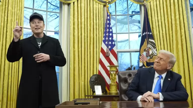 Trump y Elon Musk