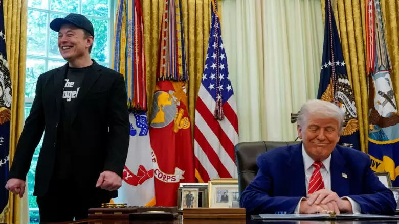 Trump y Elon Musk