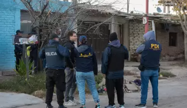 Megaoperativo en Las Heras