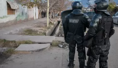 Megaoperativo en Las Heras