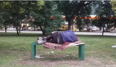 Personas en situaci�n de calle