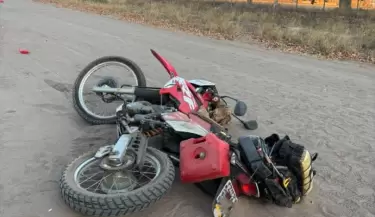 Muri� un motociclista tras perder el control en Las Paredes