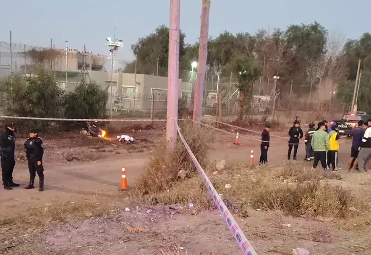 accidente motociclista las heras