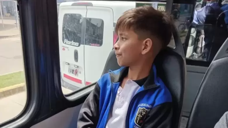 Thiago Medida, nene baleado