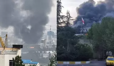 bombardeo en la tv de ir�n