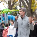 Ulpiano Suarez inaugur� la remodelaci�n de la plaza Los Constituyentes, en la Sexta Secci�n