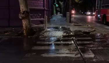 p�rdida de agua en Capital