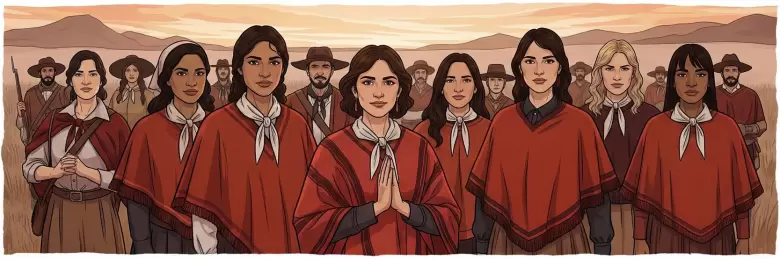 mujeres guerra gaucha 6