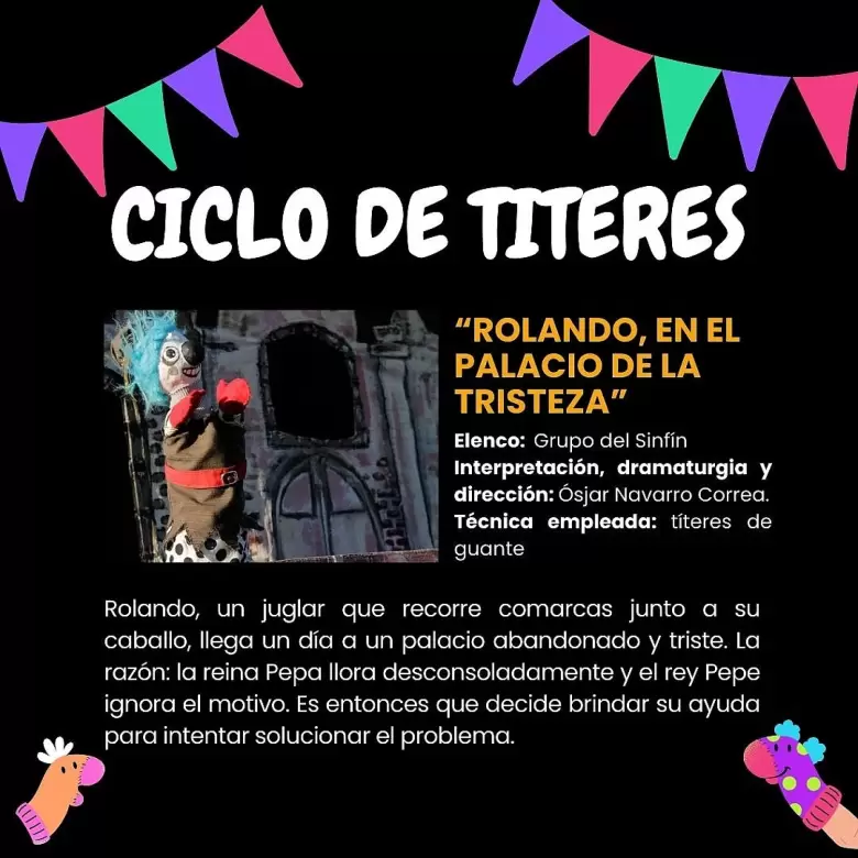 rolando en el palacio de la tristeza