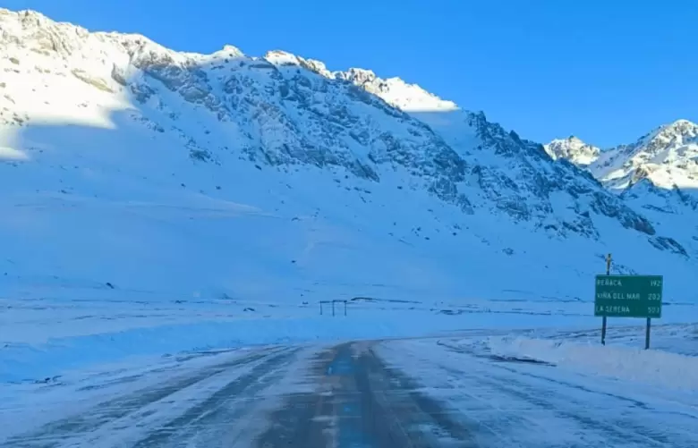 paso a chile alta montaña