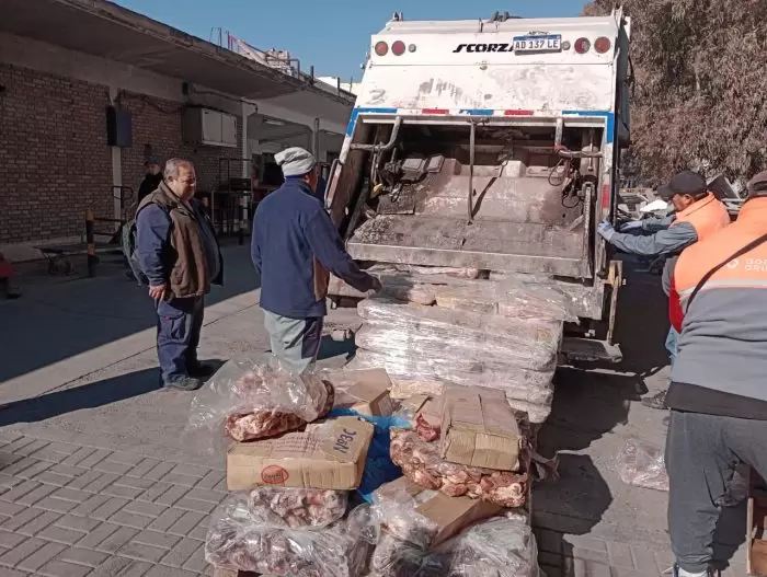 operativo en frigorífico Aconcagua
