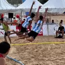 Cuarto triunfo argentino en el Mundial de beach handball, con gran aporte del mendocino Sossich