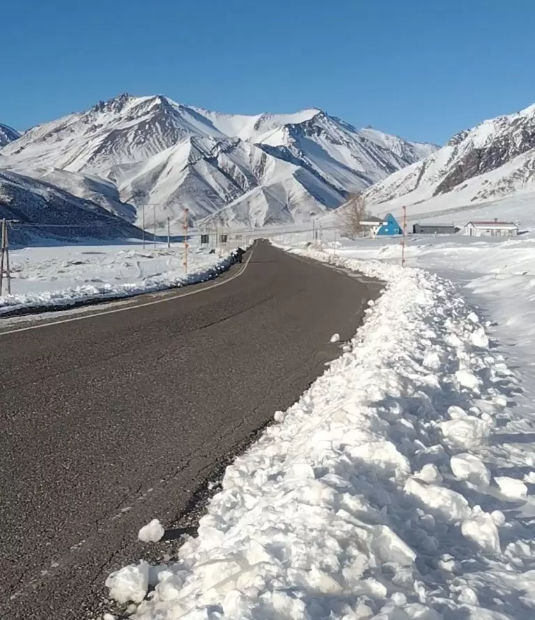 Nevadas ruta 222