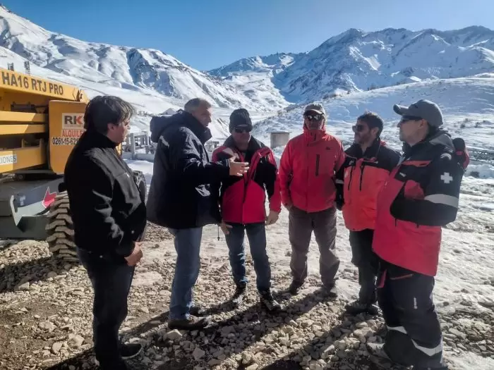 Nevadas ruta 222