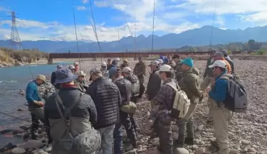 Pescadores con mosca colaboran en el cuidado de r�os y biodiversidad
