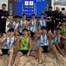 Victoria de Argentina frente a Om�n para el s�ptimo lugar, con la presencia del mendocino Sossich