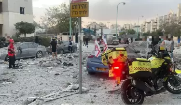 bombardeo en Israel