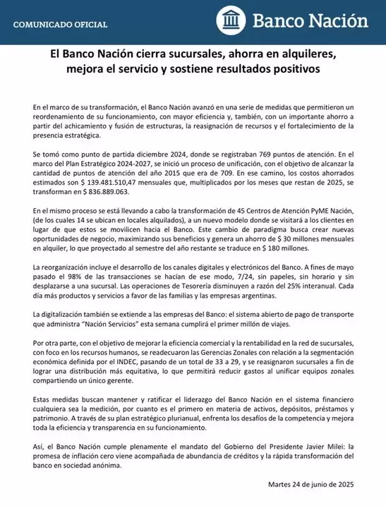 banco nacion
