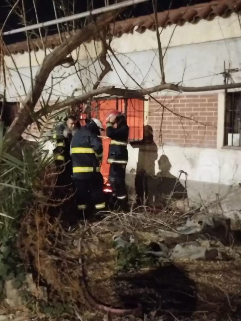 incendio en Guaymallén