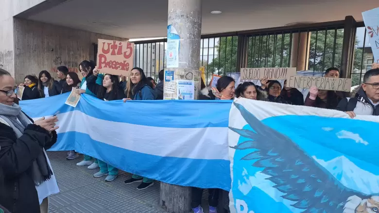 protesta hospital central