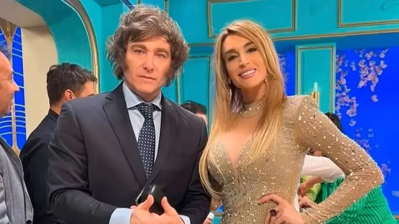 Milei y F�tima Florez