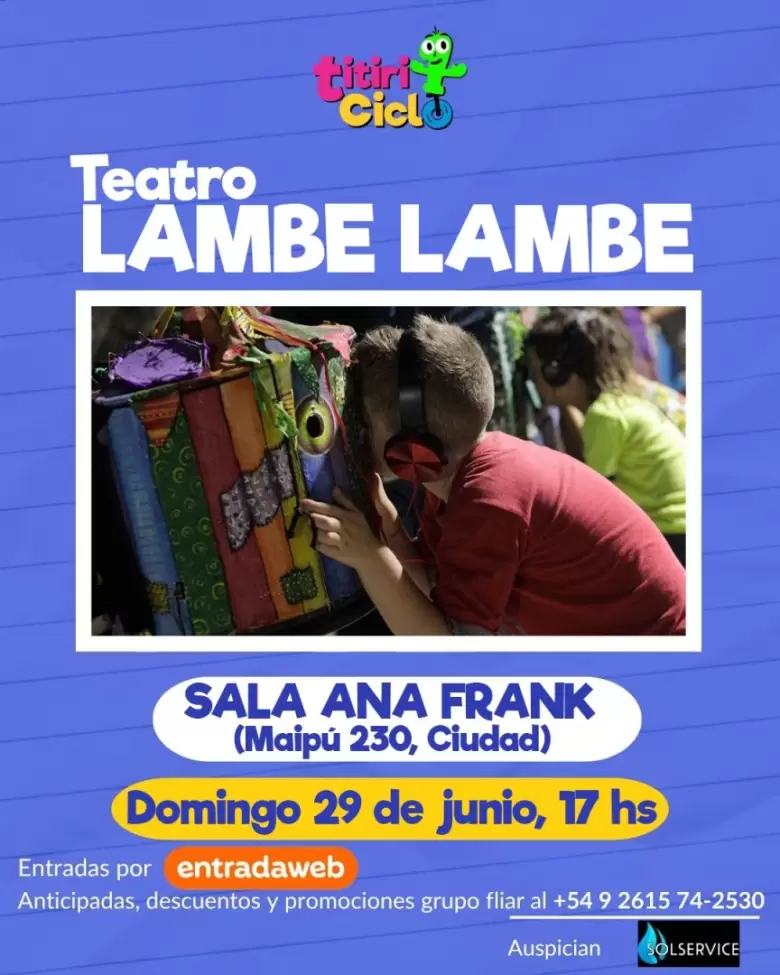 flyer teatro lambe lambe