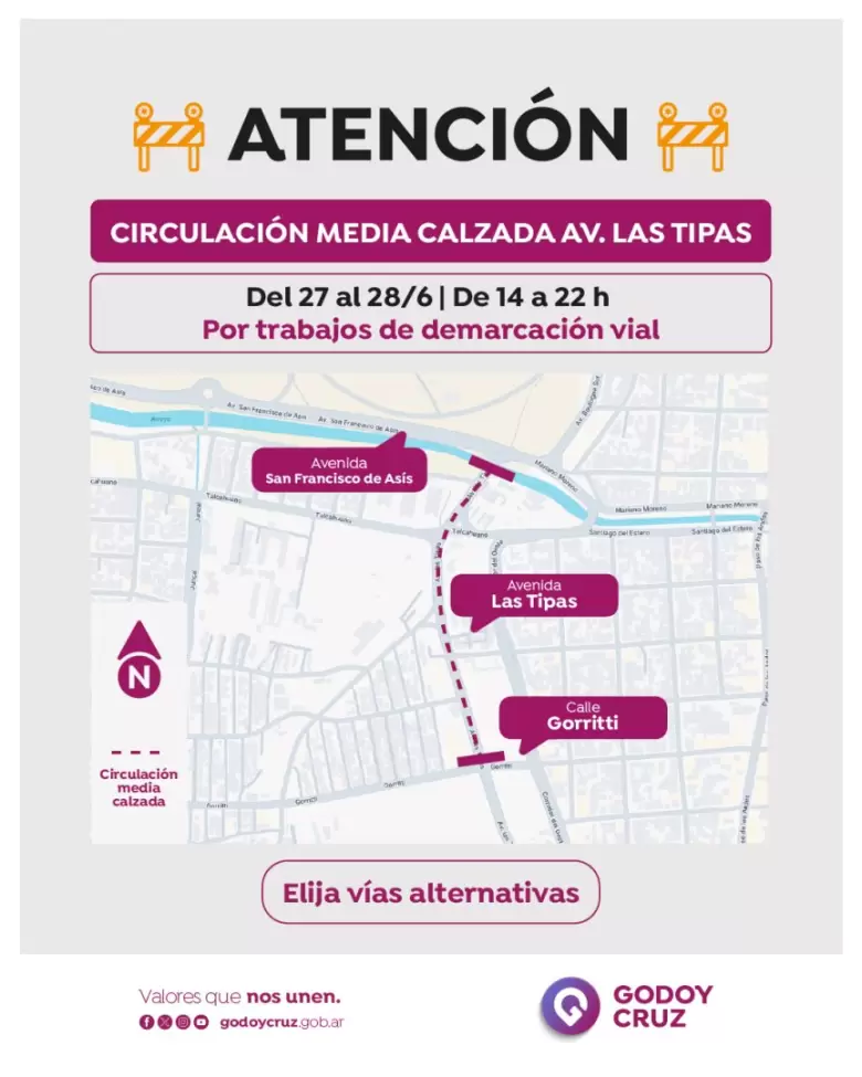 corte de calle