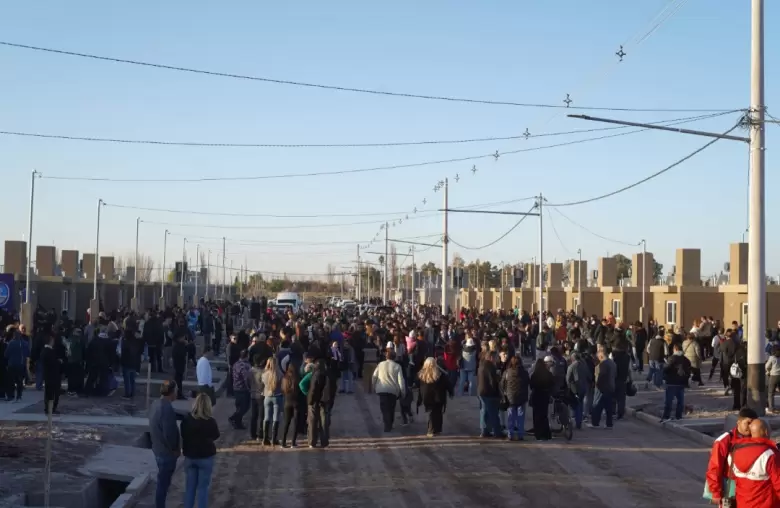 Entrega de viviendas