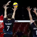 Con el mendocino Agust�n Loser, Argentina cay� ante Ir�n en su segundo partido de la VNL