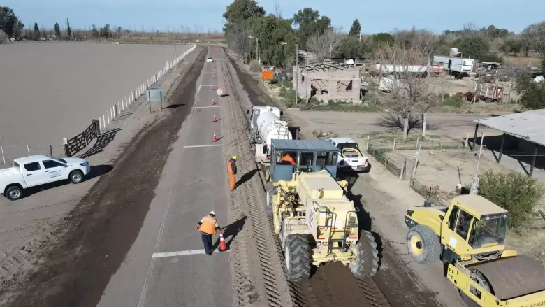 repavimentaci�n ruta 171