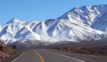 Rutas de Mendoza transitables con precauci�n por hielo y obras en ejecuci�n