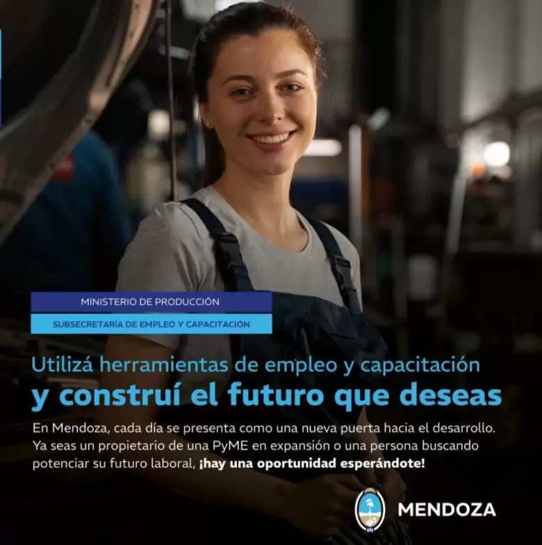 Empleo y capacitaciones en mendoza