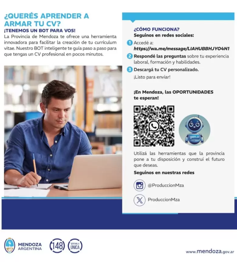 Empleo y capacitaciones en mendoza
