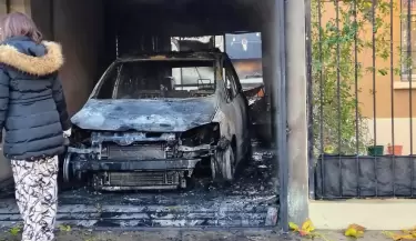 Incendio auto