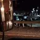 (Video) Volc� un colectivo de la empresa "El R�pido" en Chile: tres muertos