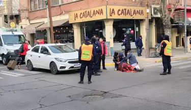accidente en el centro viernes 4 de julio
