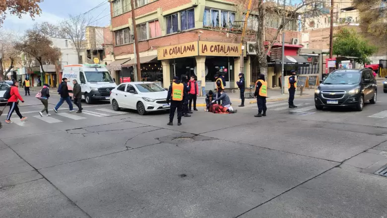 accidente en el centro viernes 4 de julio