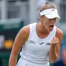 Solana Sierra hizo historia en Wimbledon, venci� a Bucsa y avanz� a octavos de final