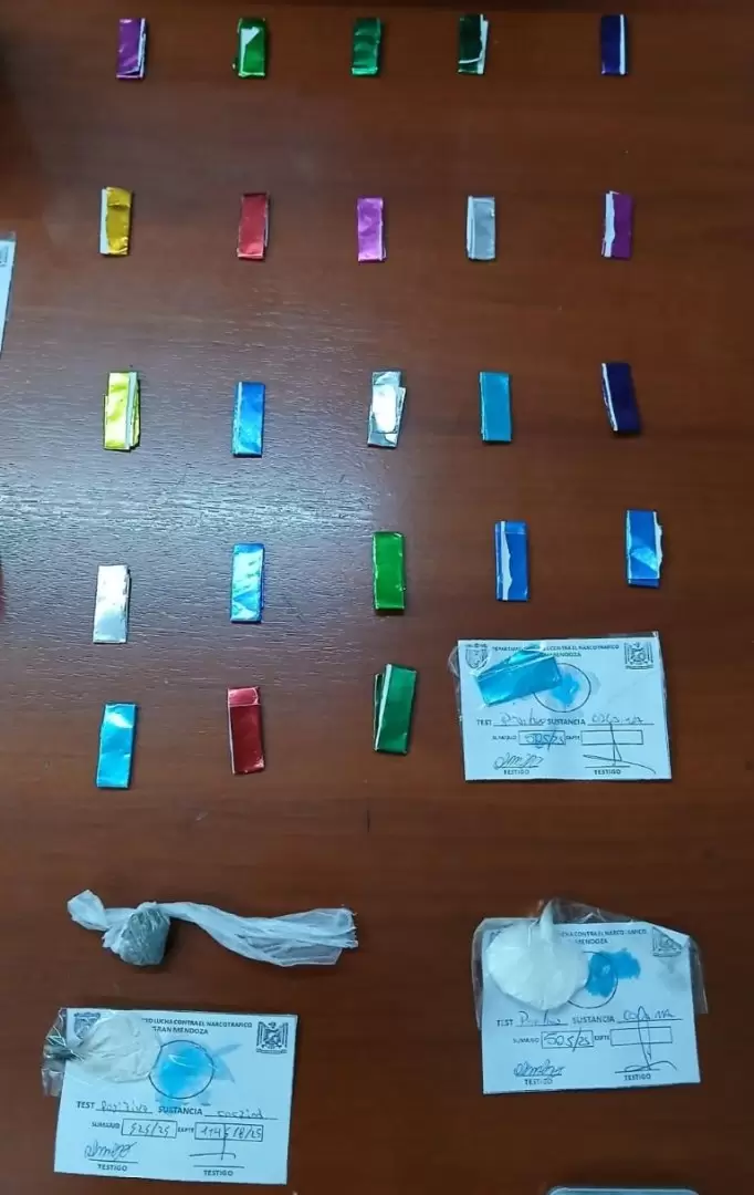 Droga secuestrada