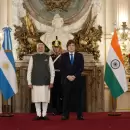 Milei se reunió con Narendra Modi, jefe de Gobierno de India, para reforzar la relación bilateral