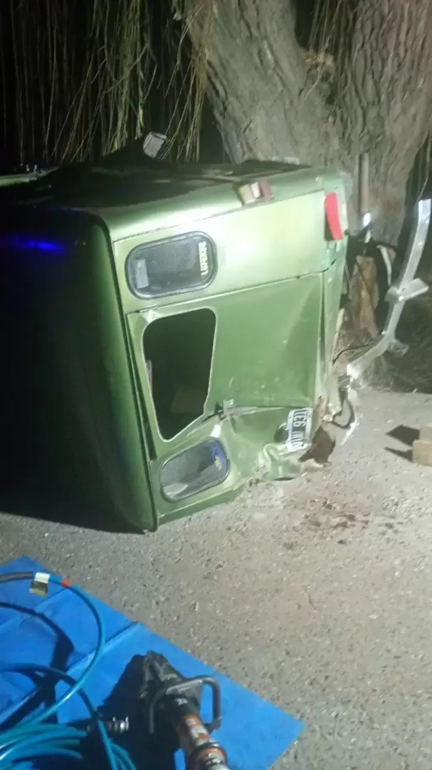Accidente en San Carlos