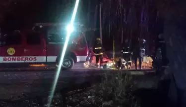 Accidente en San Carlos